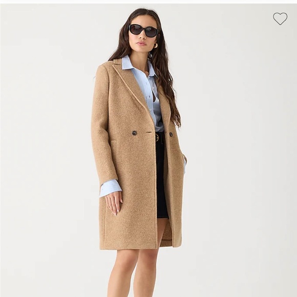 J Crew Italian boiled wool coat - Picture 3 of 3
